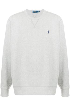 Maglia in misto cotone grigio RALPH LAUREN | 710766772004GREYHTR